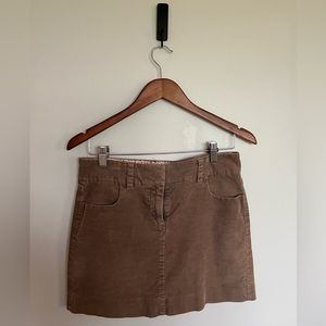 J. Crew Corduroy Skirt